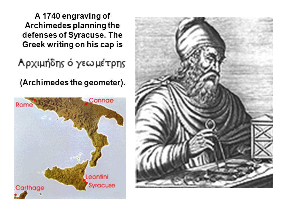 Archimedes of syracuse essay